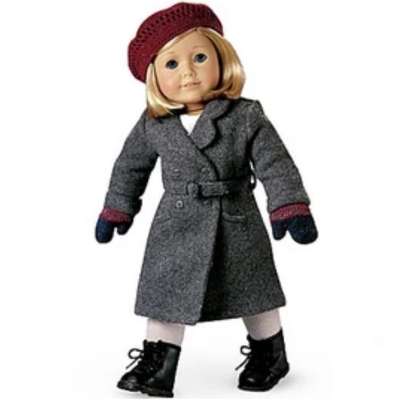 American Girl Toys American Girl Kits Beret Mittens Retired Doll